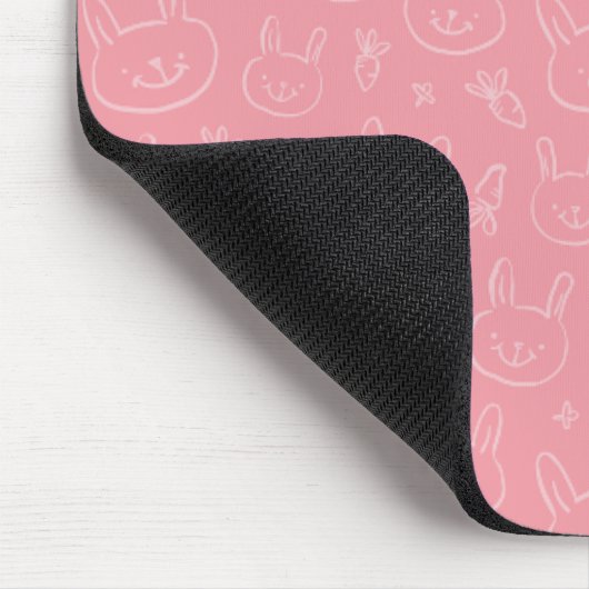 Bunny Mouse Pad Mousepad (Ecke)