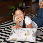 Bunny Muster Pillowcase Kissenbezug