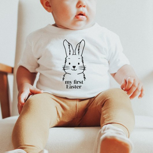 Bunny My First Oaster Baby Tshirt