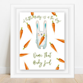 Bunny - Name dieses Babynahrung Poster