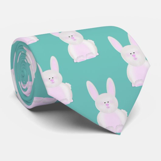 Bunny Neck Krawatte (Gerollt)