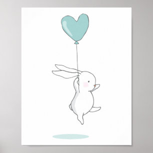 Bunny nimmt Flug Poster