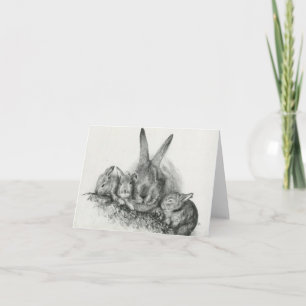 Bunny Notecards Karte