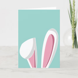 Bunny Oars Hoppy Oaster Feiertagskarte