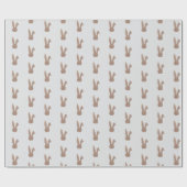 Bunny Oars Wrapping Paper - Ideal für Ostergeschen Geschenkpapier (Flach)