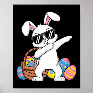 Bunny Oaster Boys Girls Kinder Kleinkind Rabbit Os Poster