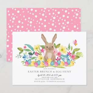 Bunny Oaster Brunch & Egg Hunt Einladung