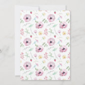 Bunny Oaster Brunch & Egg Hunt Einladung (Rückseite)