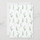 Bunny Oaster Brunch Einladung (Rückseite)