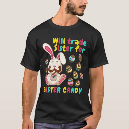Bunny Oaster Candy wird Handelsminister für Osterf T-Shirt (Vorderseite)