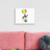 Bunny Oaster Easter egg Leinwanddruck (Insitu (Wohnzimmer))