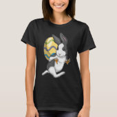 Bunny Oaster Easter egg Piggyback T-Shirt (Vorderseite)