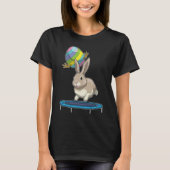 Bunny Oaster Easter egg Trampolin T-Shirt (Vorderseite)