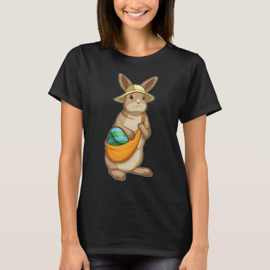 Bunny Oaster Easter Eierbeutel T-Shirt (Vorderseite)
