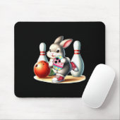 Bunny Oaster Egg Kostüm Bowling Spielerkostüm Ki Mousepad (Mit Mouse)