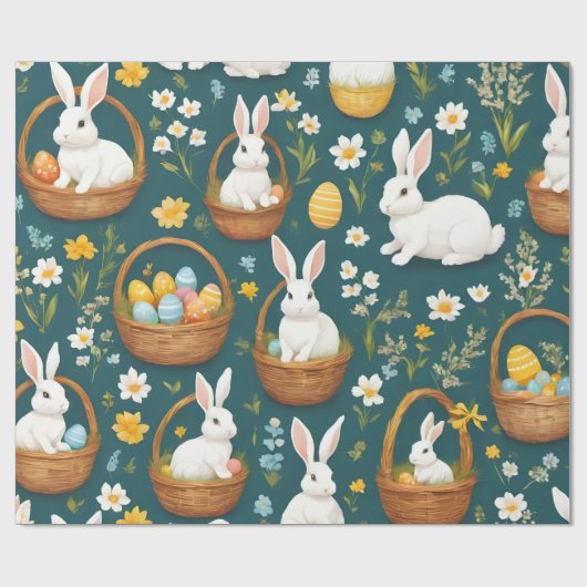 Bunny Oaster Moderne Sammlung Geschenkpapier (Flach)