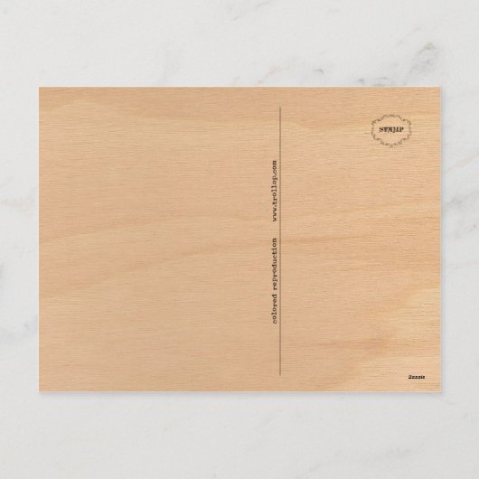 Bunny Oaster Parade Postkarte (Rückseite)