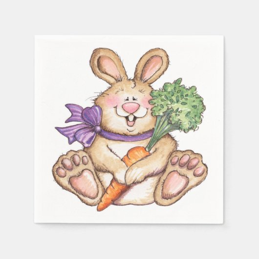 Bunny - Paper Napkins Serviette (Vorderseite)