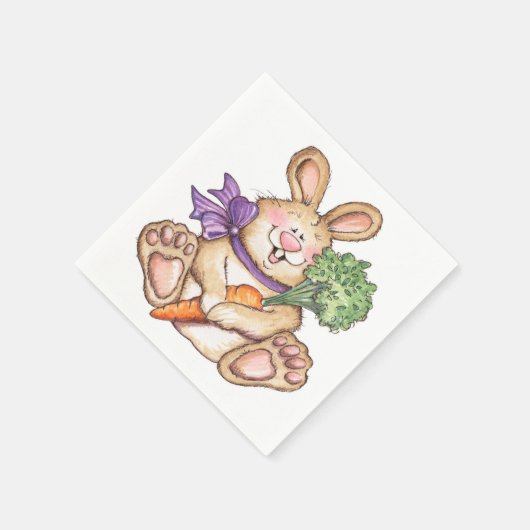 Bunny - Paper Napkins Serviette (Ecke)