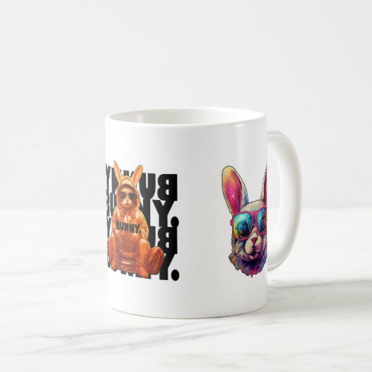 BUNNY. #Part1 / Kaffeetasse #2 (VorderseiteRechts)