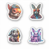BUNNY. #Part1 / Stickers Set #3 Aufkleber (Vorderseite)