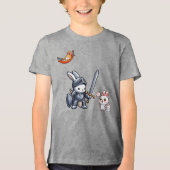 BUNNY. #Part2 / Kids T-shirt (funny bunny) #1 Tri-Blend Shirt (Vorderseite)