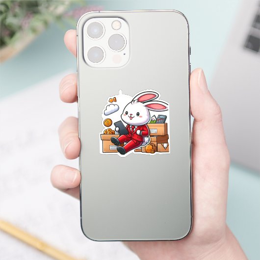 BUNNY. #Part2 / Sticker (bunny bussines) #8 (Telefon)