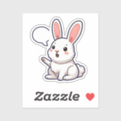 BUNNY. #Part2 / Sticker (bunny sticker) #3 (Blatt)