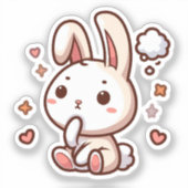 BUNNY. #Part2 / Sticker (bunny sticker) #6 (Vorderseite)