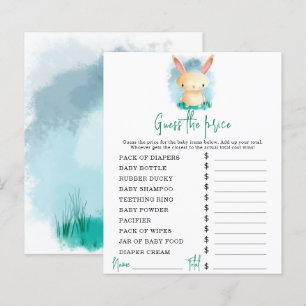Bunny Party Games Price Guess Game