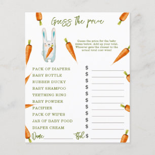 Bunny - Party Price Guess Game