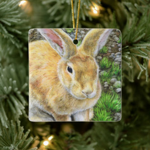 Bunny Pastel Keramikornament