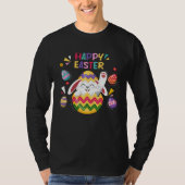 Bunny Pastel Spring Hunt Eggs Rabbit Happy Easter  T-Shirt (Vorderseite)