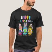 Bunny Pastel Spring Hunt Eggs Rabbit Happy Osterfe T-Shirt (Vorderseite)