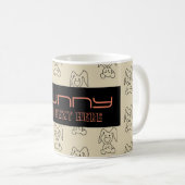 BUNNY PATTER KAFFEETASSE (VorderseiteRechts)