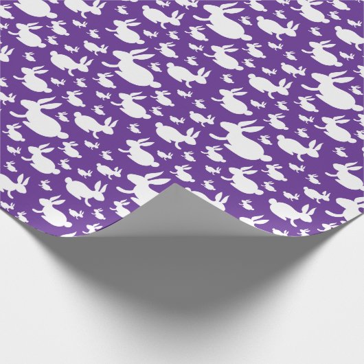 Bunny Pattern Geschenkpapier (Ecke)