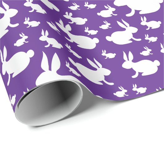 Bunny Pattern Geschenkpapier (Rolleneckpunkt)