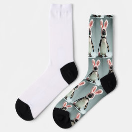 Bunny Penguin Socken
