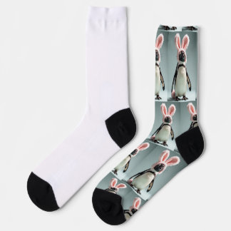 Bunny Penguin Socken
