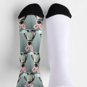 Bunny Penguin Socken (Oben)