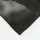 Bunny Playing a Gitarre Fleecedecke (Ecke)