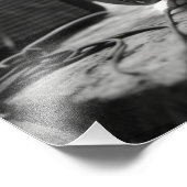 Bunny Playing a Gitarre Fotodruck (Ecke)