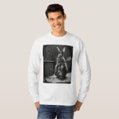 Bunny Playing a Gitarre T-Shirt (Vorne ganz)