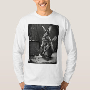 Bunny Playing a Gitarre T-Shirt