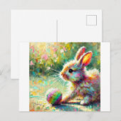 Bunny Postkarte (Vorne/Hinten)