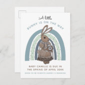 Bunny Pregnancy Ankündigung (Vorne/Hinten)