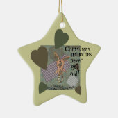 Bunny Prim Keramikornament (Rechts)