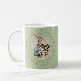 Bunny Puff Company Vintage Rabbit Gentleman Kaffeetasse