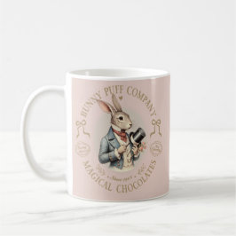 Bunny Puff Company Vintage Rabbit Gentleman Kaffeetasse