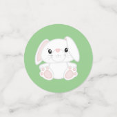 Bunny Rabbit Baby Dusche Konfetti (Klein Vorderseite)